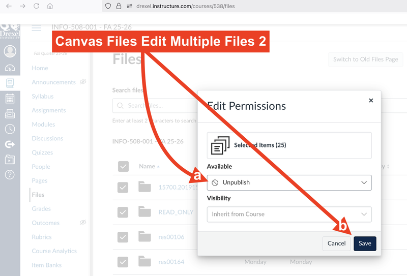 Canvas Files Edit Multiple Files 2