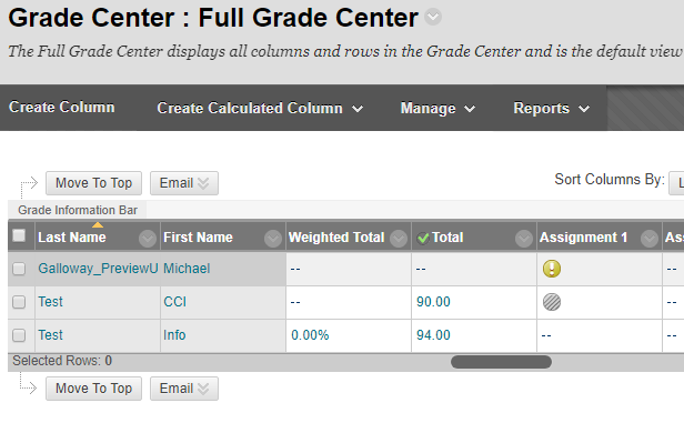 Grey lined circled showing grade exempted in Full Grade Center.PNG