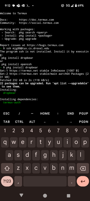 Termux Android install 6