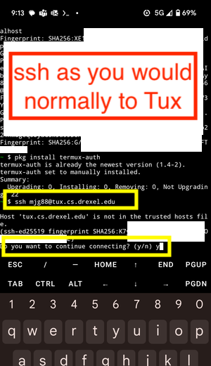 Termux Android install 7